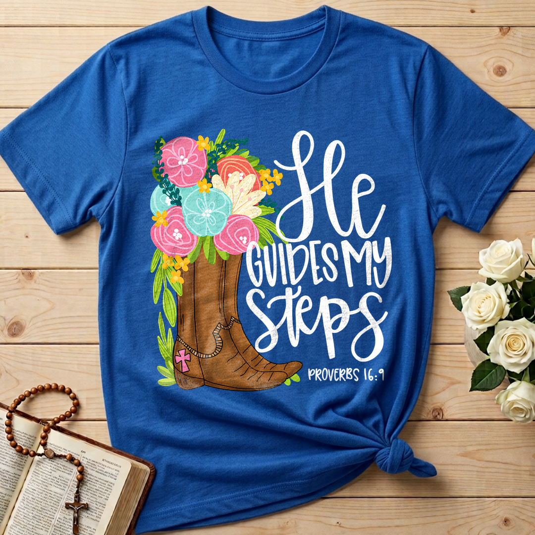 He Guides My Steps Proverbs 16.9 01