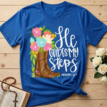 He Guides My Steps Proverbs 16.9 01