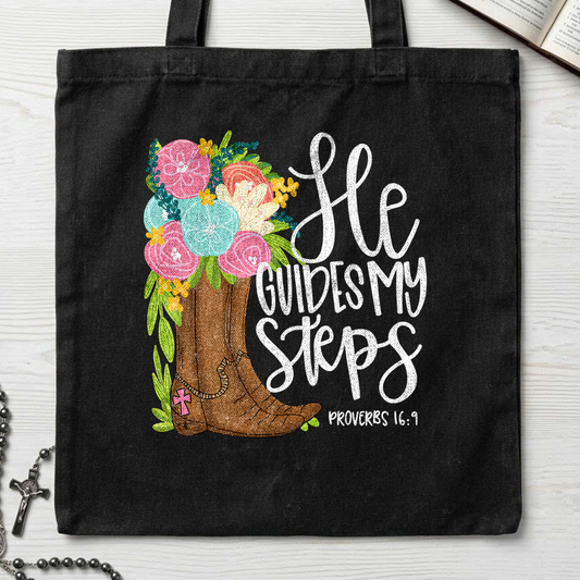 He Guides My Steps Proverbs 16.9 01