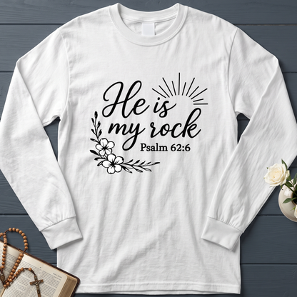 He Is My Rock Psalm 62.6 01