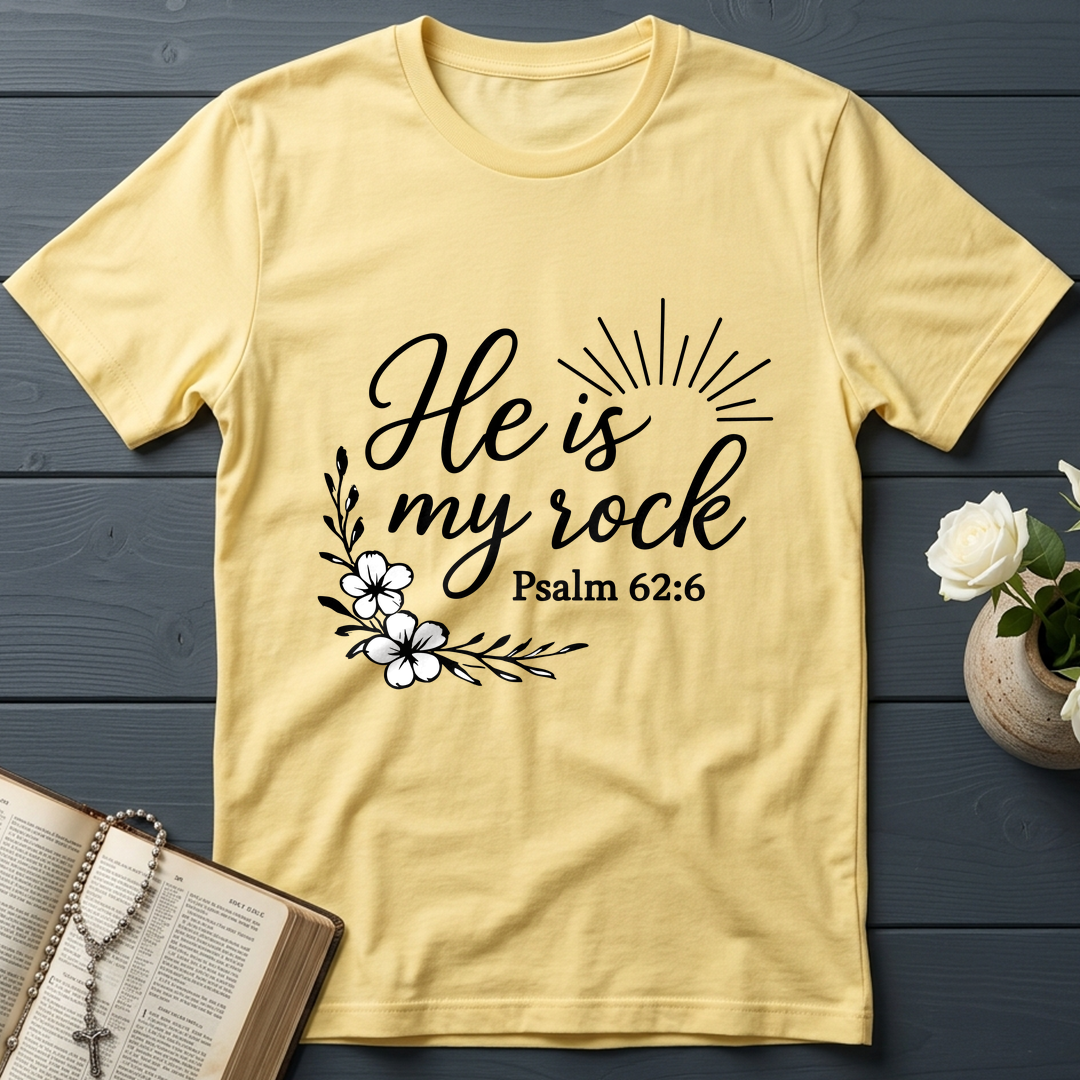 He Is My Rock Psalm 62.6 01