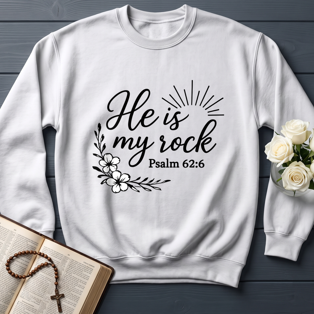 He Is My Rock Psalm 62.6 01