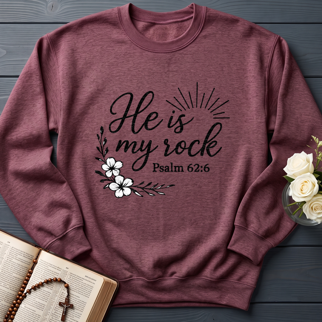He Is My Rock Psalm 62.6 01