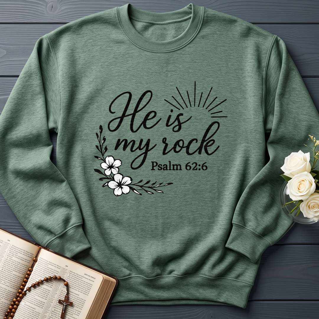 He Is My Rock Psalm 62.6 01