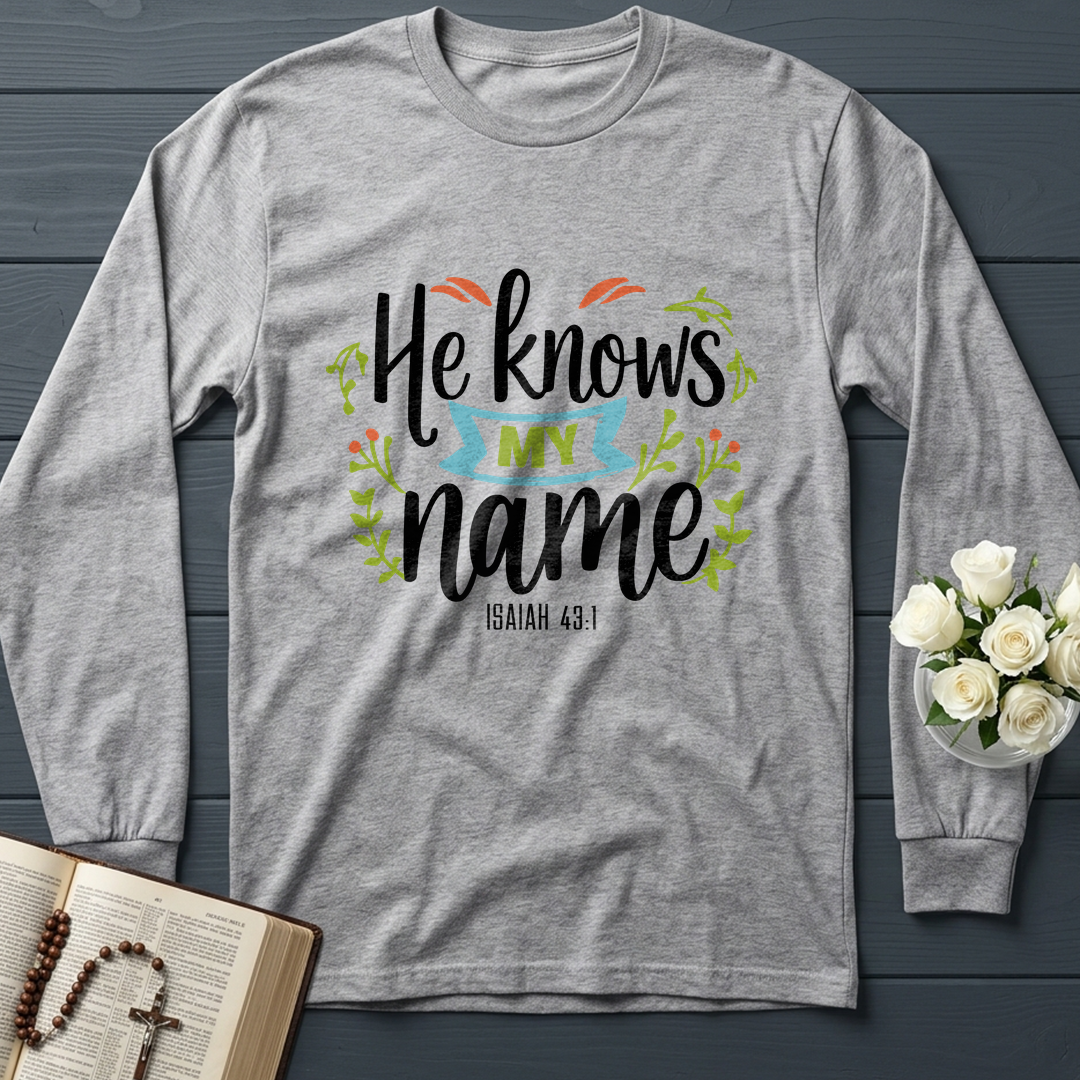 He Knows My Name Isaiah 43.1 01