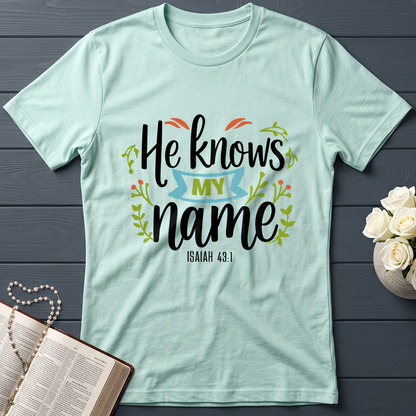 He Knows My Name Isaiah 43.1 01