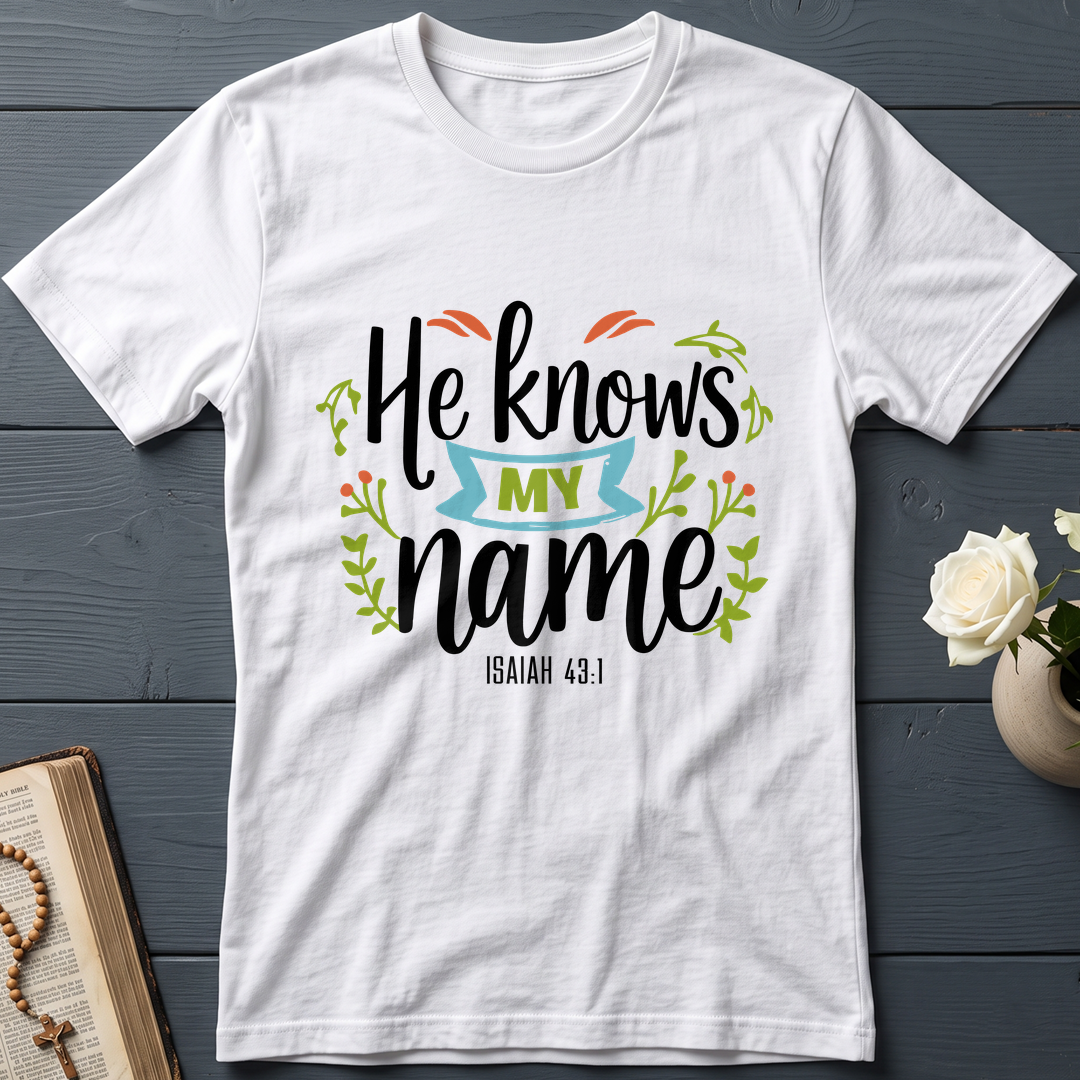 He Knows My Name Isaiah 43.1 01