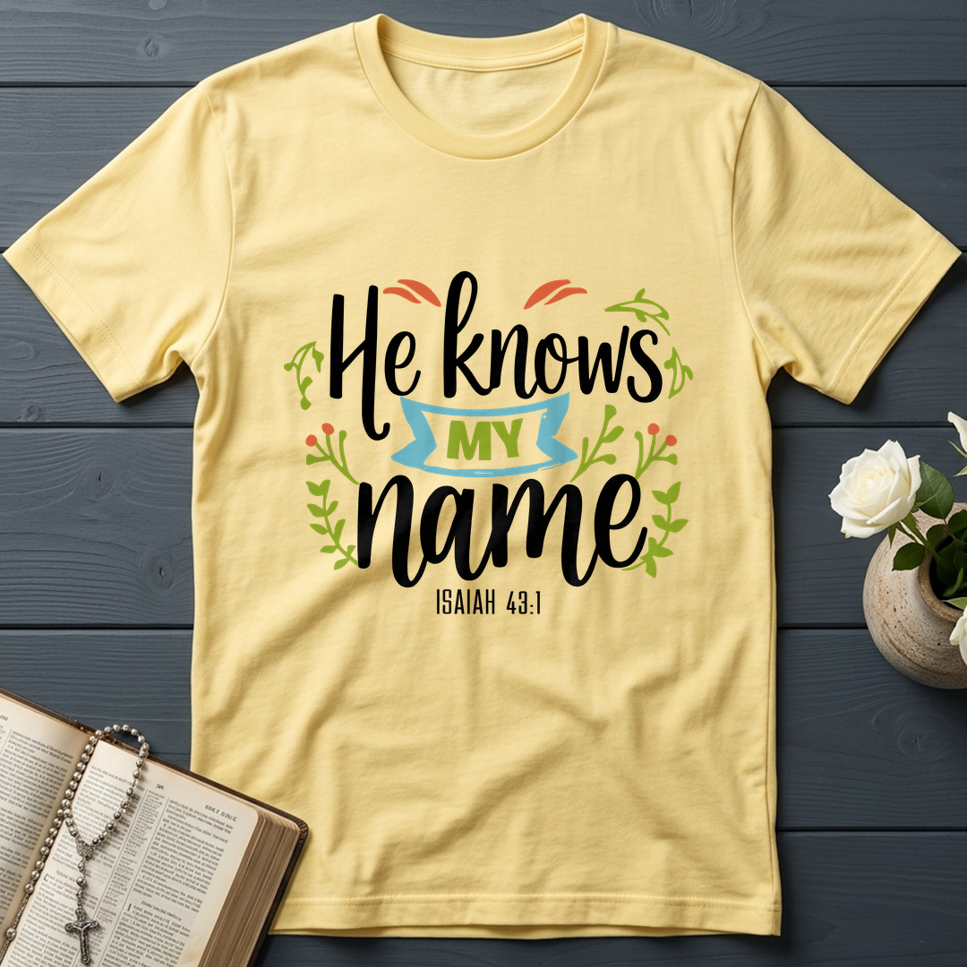 He Knows My Name Isaiah 43.1 01