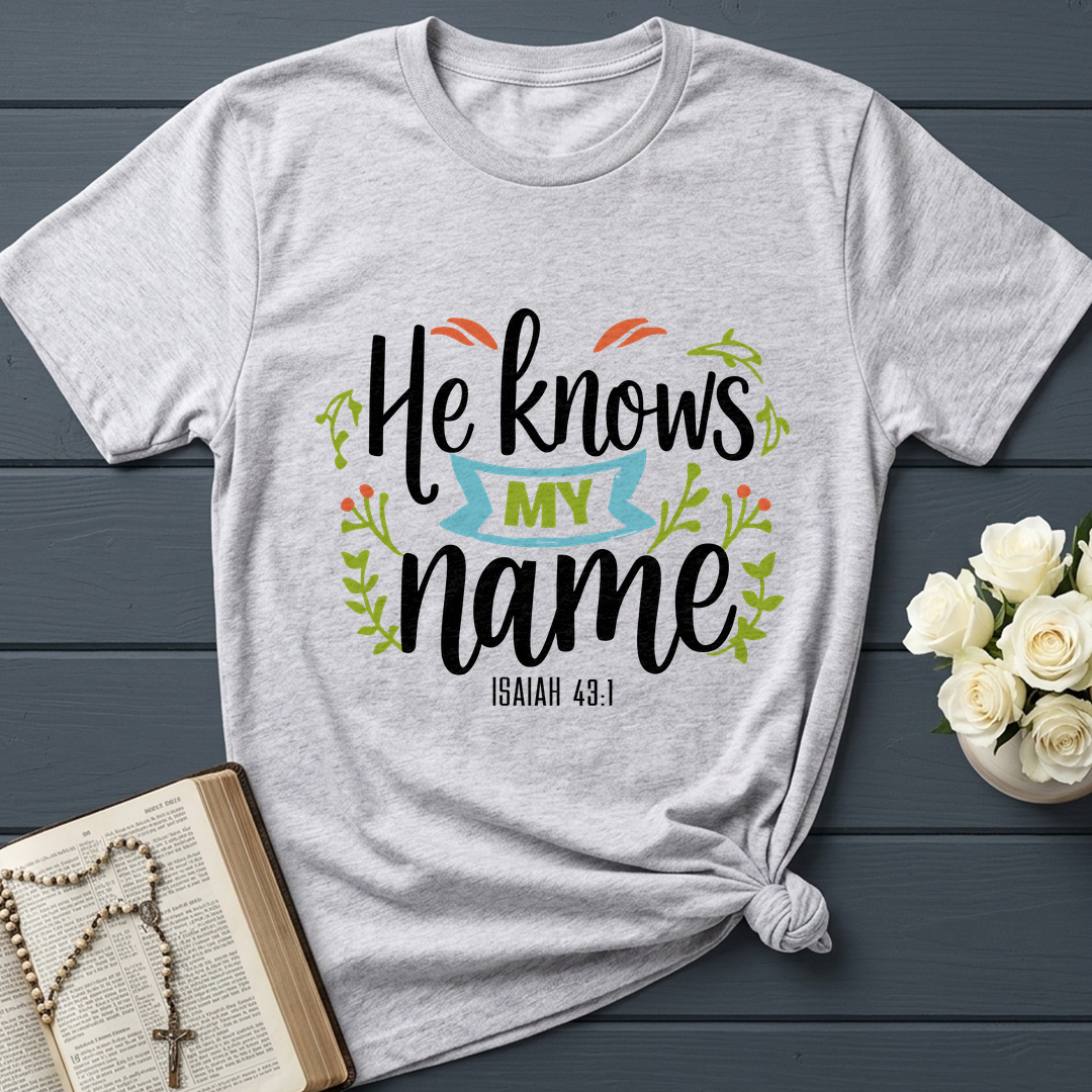 He Knows My Name Isaiah 43.1 01