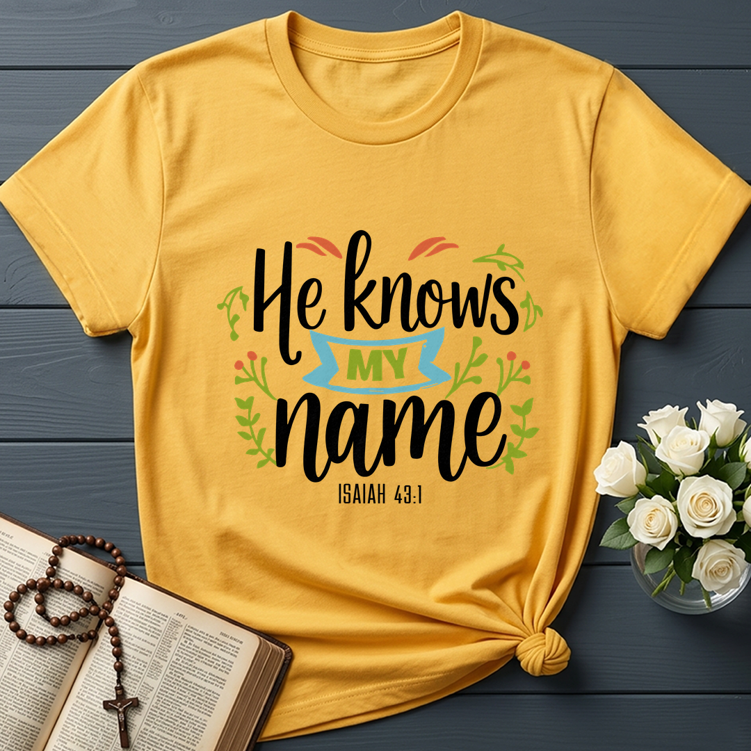 He Knows My Name Isaiah 43.1 01