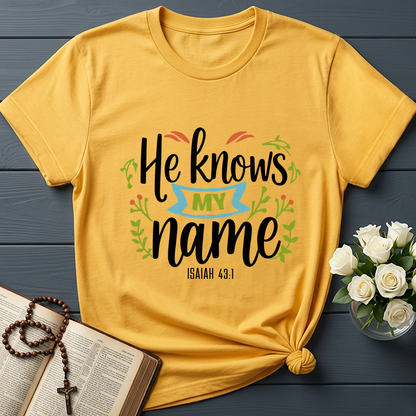 He Knows My Name Isaiah 43.1 01