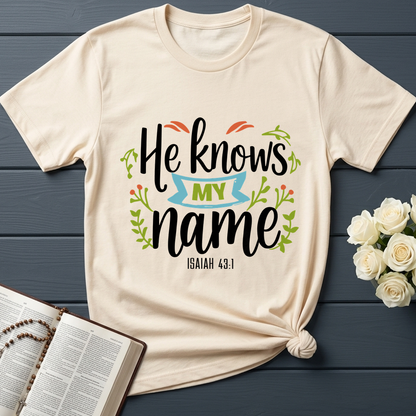 He Knows My Name Isaiah 43.1 01