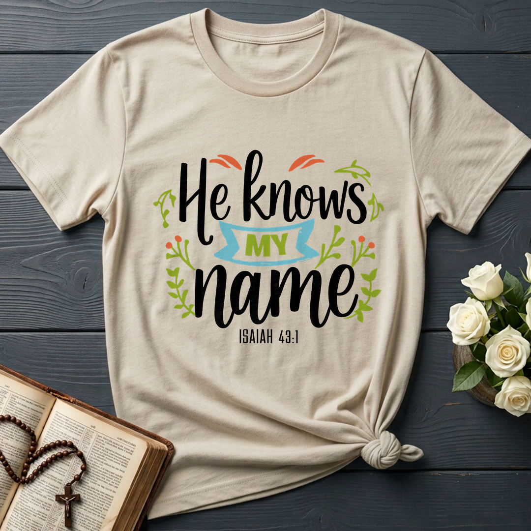 He Knows My Name Isaiah 43.1 01