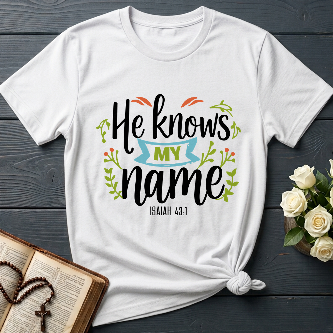 He Knows My Name Isaiah 43.1 01