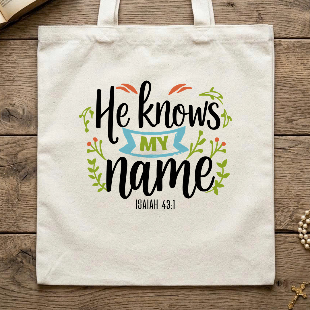 He Knows My Name Isaiah 43.1 01