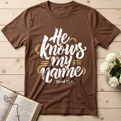 He Knows My Name Isaiah 43.1 02