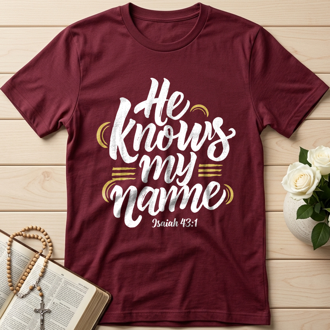 He Knows My Name Isaiah 43.1 02