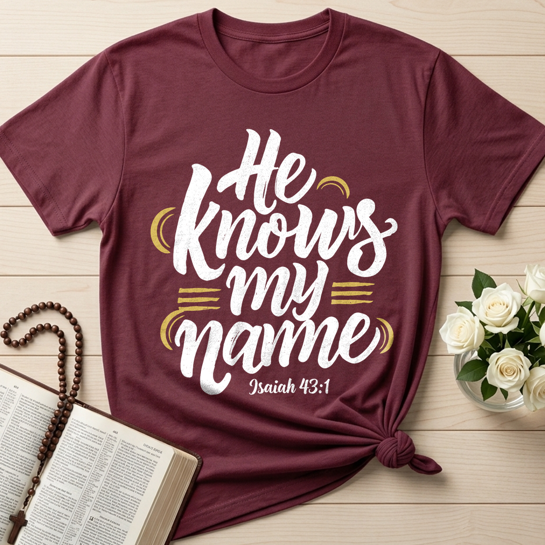 He Knows My Name Isaiah 43.1 02