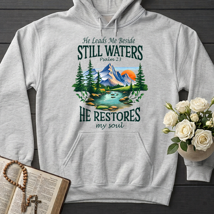 He Leads Me Beside Still Waters He Restores My Soul Psalm 23 01