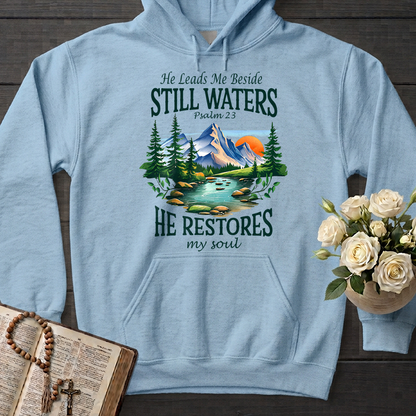 He Leads Me Beside Still Waters He Restores My Soul Psalm 23 01