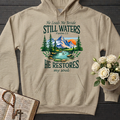 He Leads Me Beside Still Waters He Restores My Soul Psalm 23 01