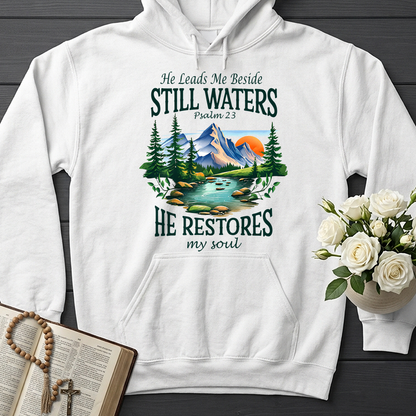 He Leads Me Beside Still Waters He Restores My Soul Psalm 23 01