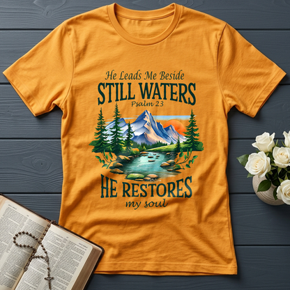 He Leads Me Beside Still Waters He Restores My Soul Psalm 23 01