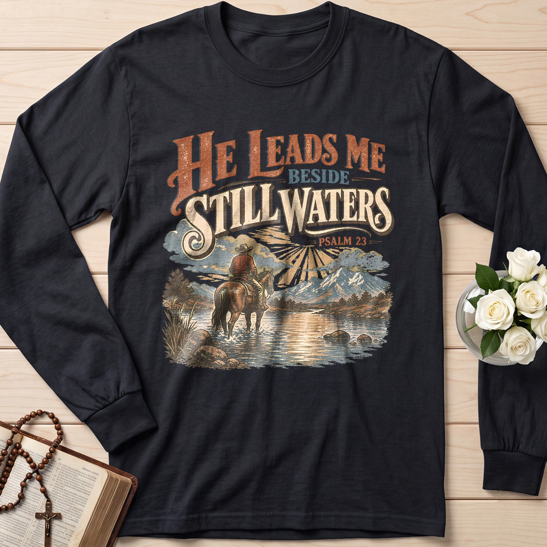 He Leads Me Beside Still Waters Psalm 23 03