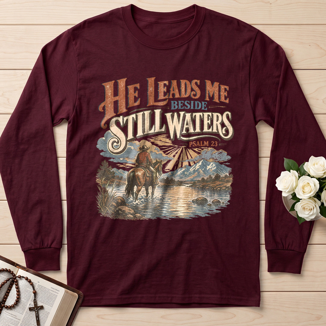 He Leads Me Beside Still Waters Psalm 23 03