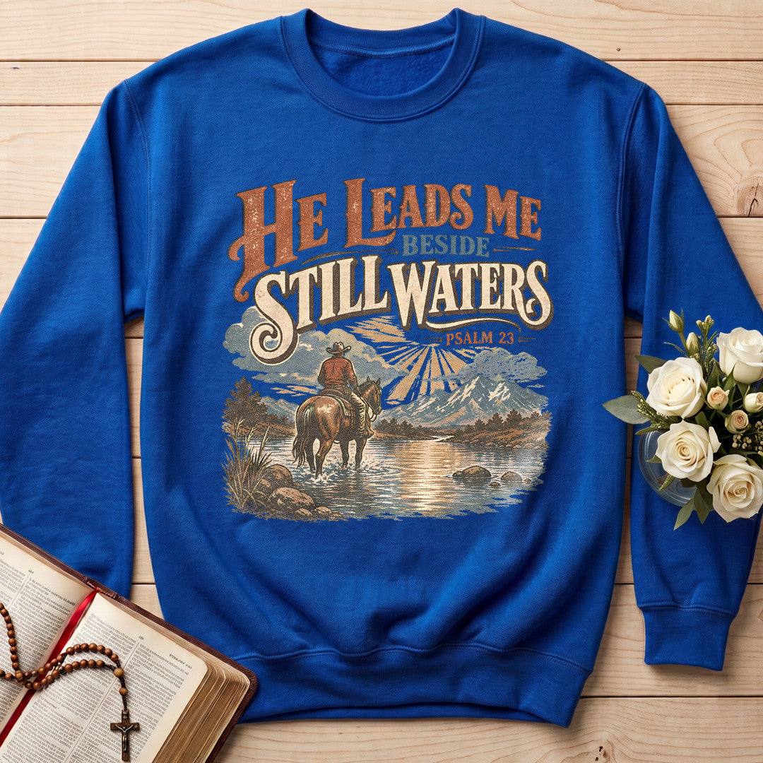 He Leads Me Beside Still Waters Psalm 23 03
