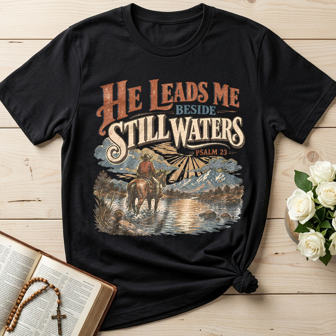 He Leads Me Beside Still Waters Psalm 23 03