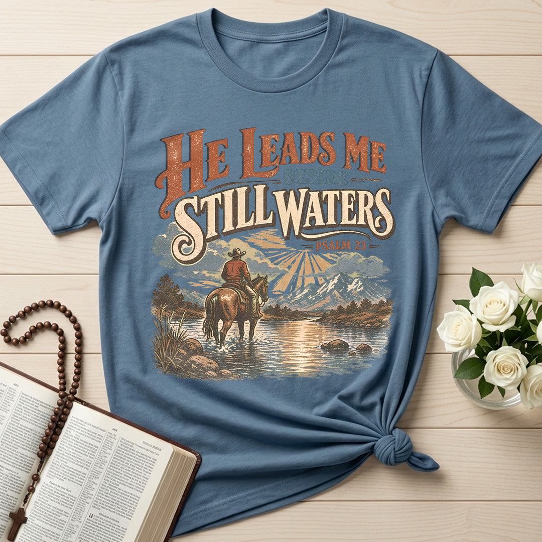 He Leads Me Beside Still Waters Psalm 23 03