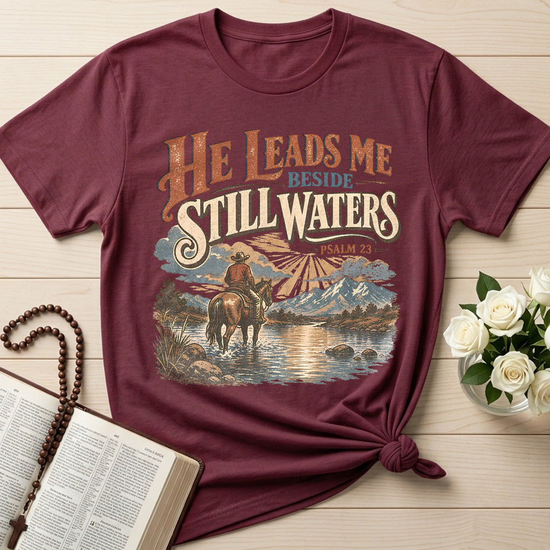 He Leads Me Beside Still Waters Psalm 23 03