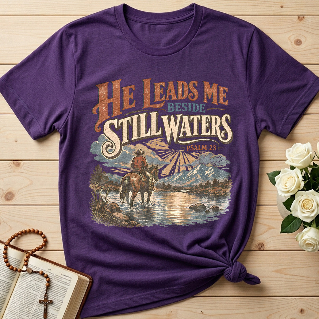 He Leads Me Beside Still Waters Psalm 23 03
