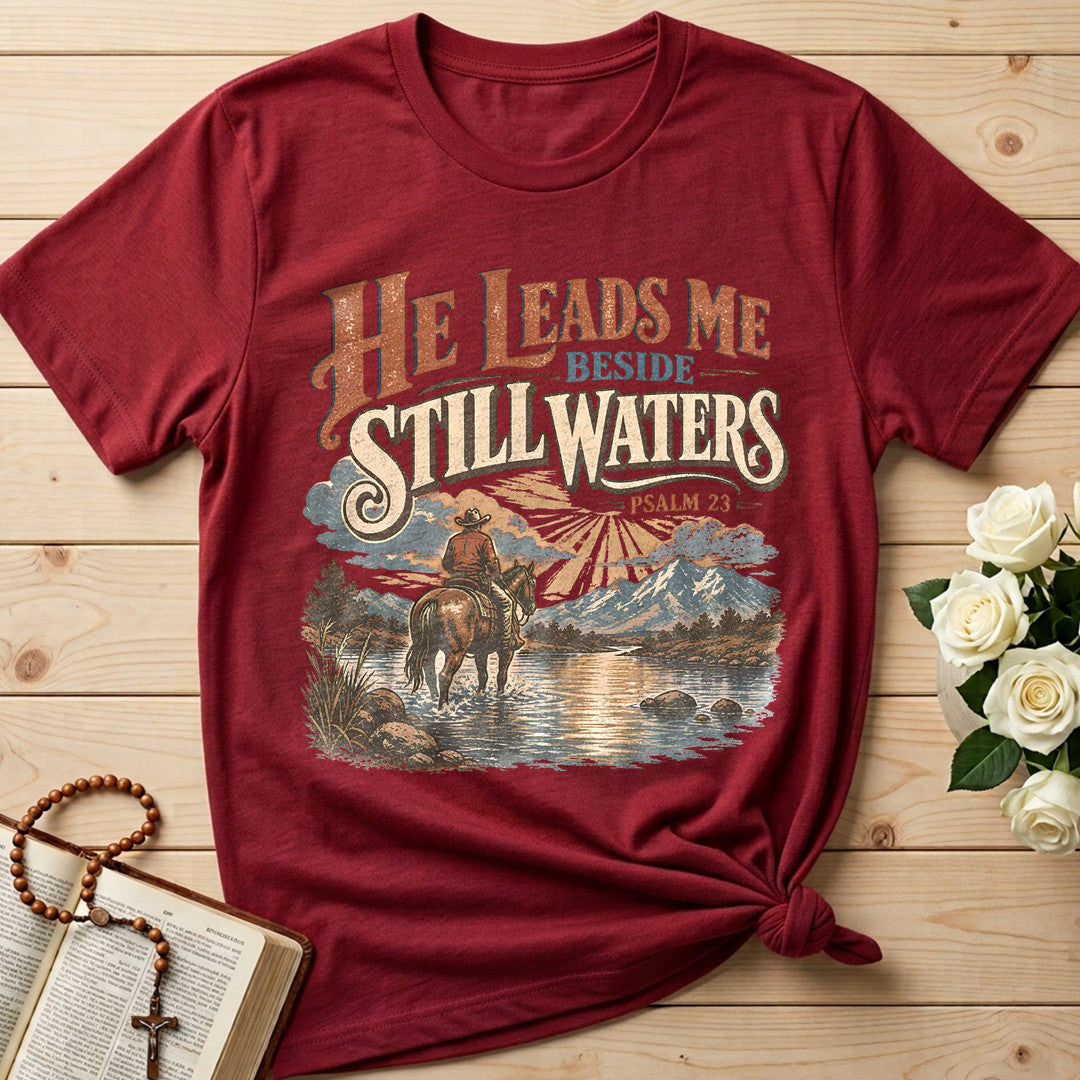 He Leads Me Beside Still Waters Psalm 23 03