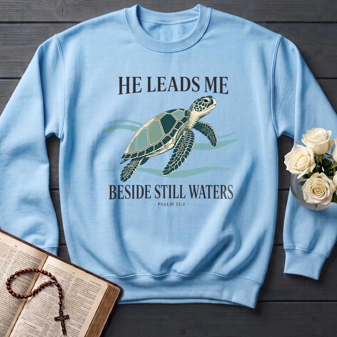 He Leads Me Beside Still Waters Psalm 23.2 03