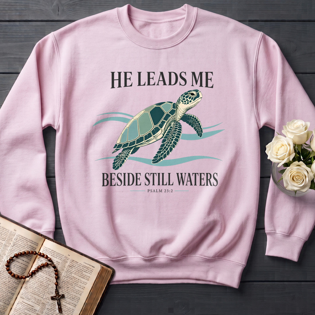 He Leads Me Beside Still Waters Psalm 23.2 03