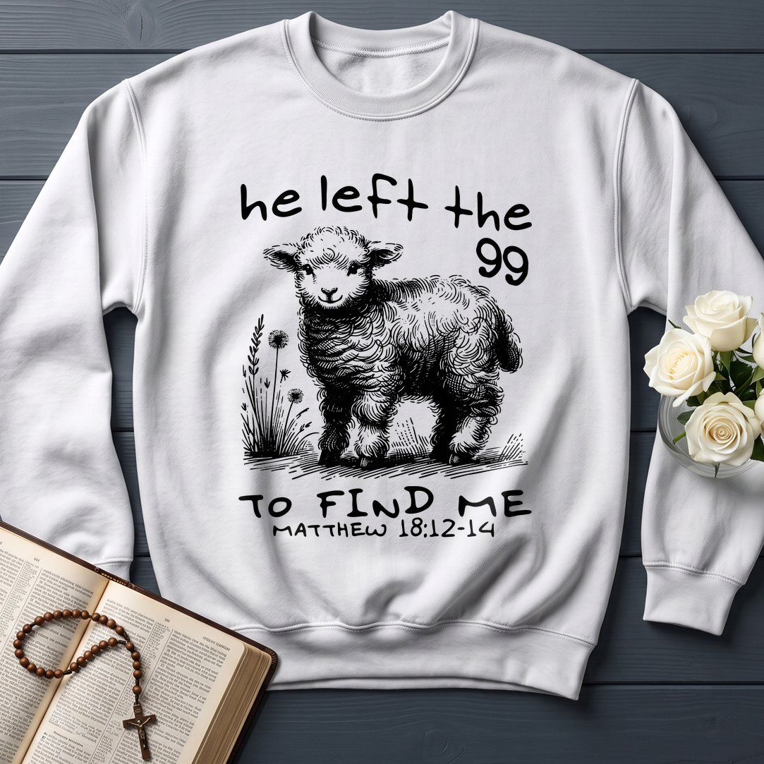 He Left The 99 To find Me matthew 18.12 -14 02