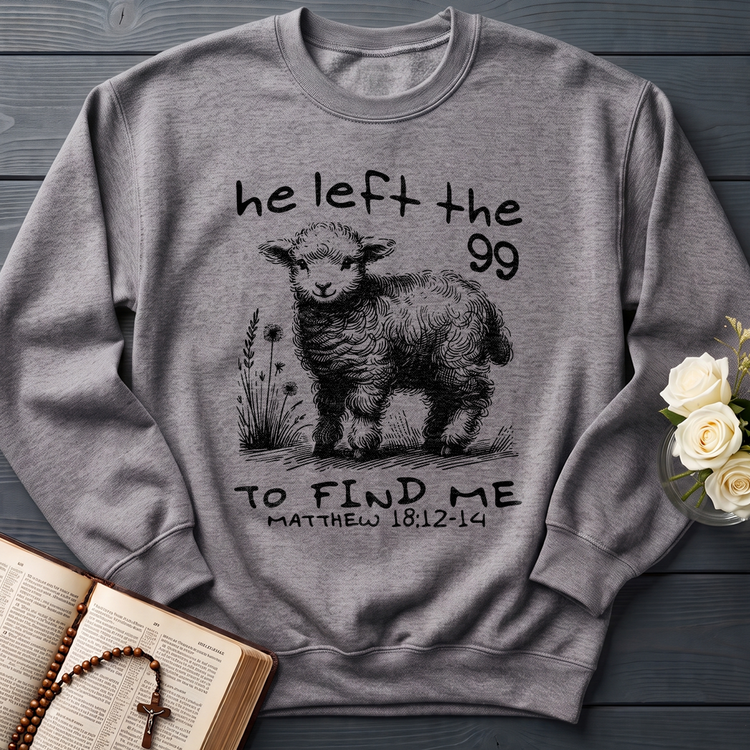 He Left The 99 To find Me matthew 18.12 -14 02