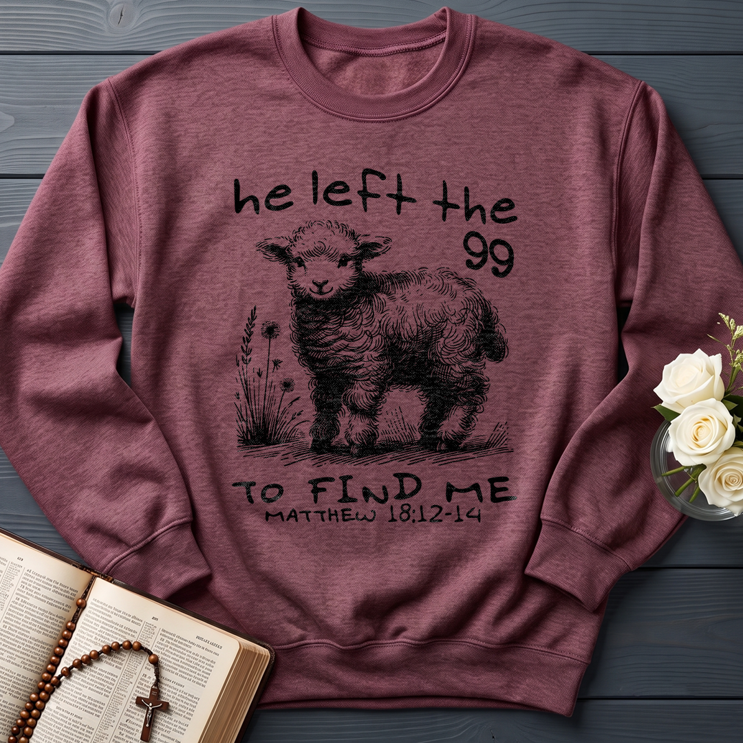 He Left The 99 To find Me matthew 18.12 -14 02