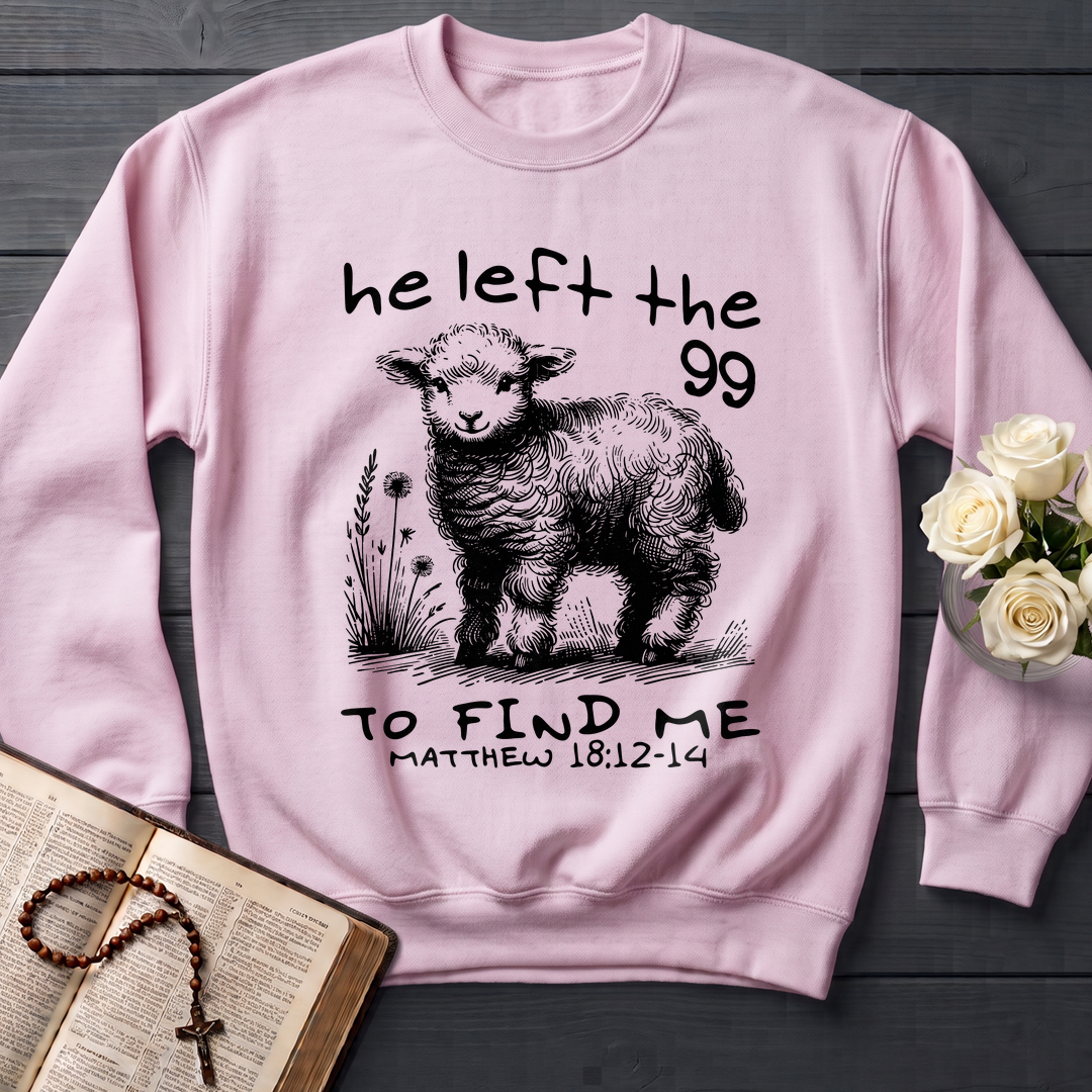 He Left The 99 To find Me matthew 18.12 -14 02