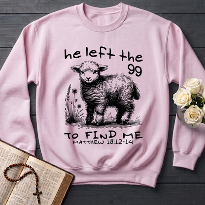 He Left The 99 To find Me matthew 18.12 -14 02