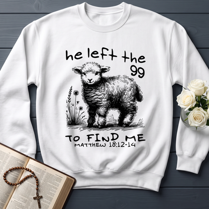 He Left The 99 To find Me matthew 18.12 -14 02