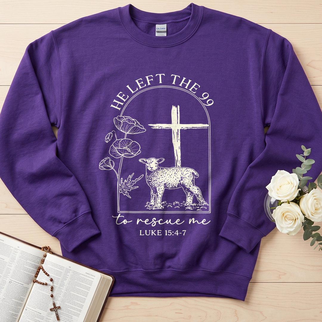 He Left The 99 To Rescue Me Luke 15.4-7 02