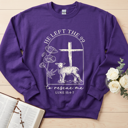 He Left The 99 To Rescue Me Luke 15.4-7 02