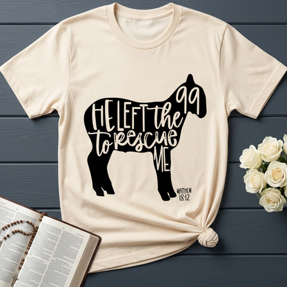 He Left The 99 To Rescue Me matthew 18.12 02