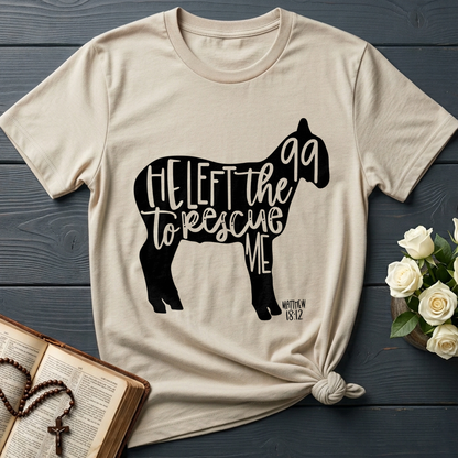 He Left The 99 To Rescue Me matthew 18.12 02