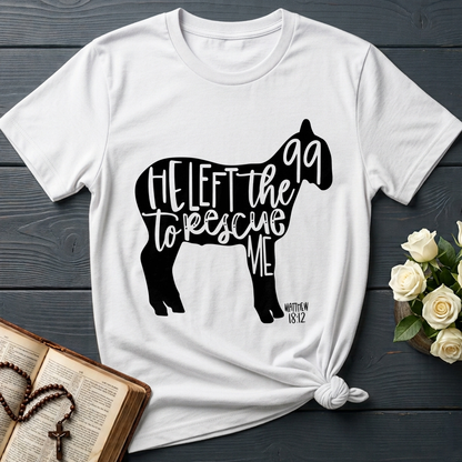 He Left The 99 To Rescue Me matthew 18.12 02