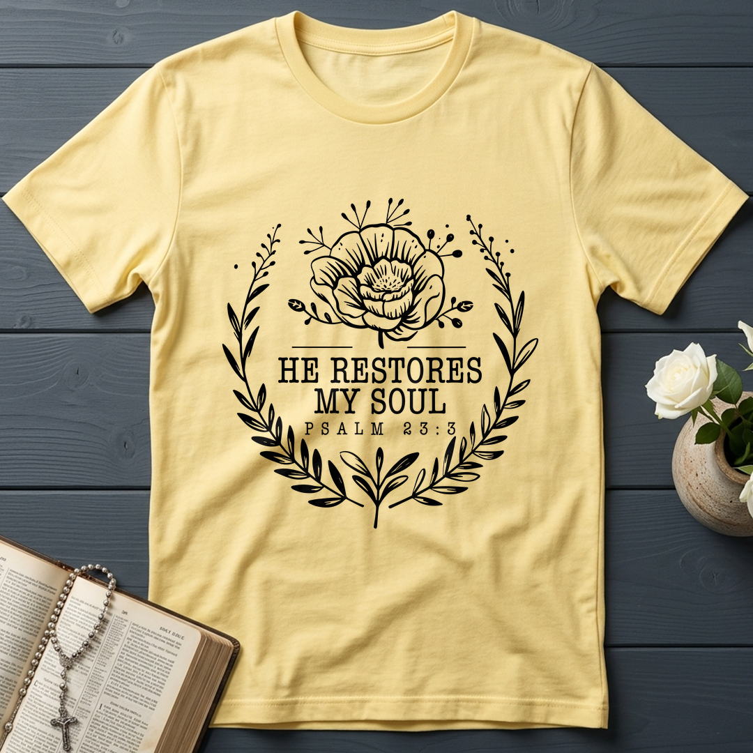He Restores My Soul Psalm 23.3 06