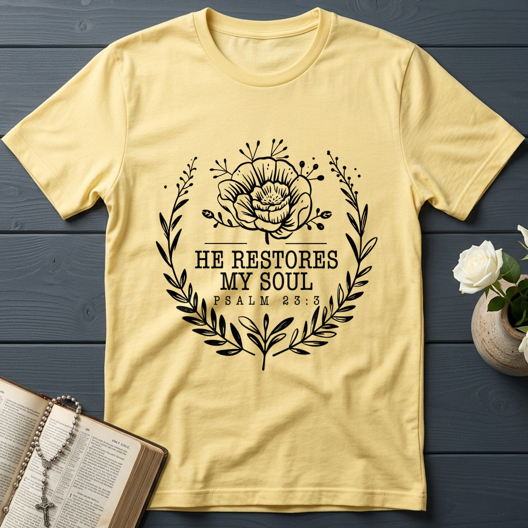 He Restores My Soul Psalm 23.3 06